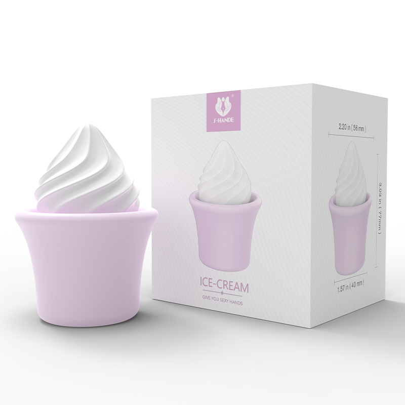 Sweet Temptation: Discreet Ice Cream Cone Vibrating Massager